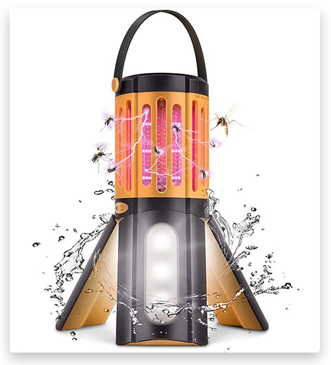 COKIT LED Lanterna da campeggio Bug Zapper 2 in 1