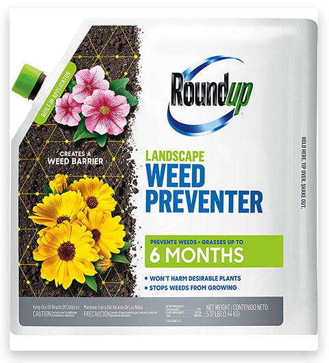 Roundup Unkrautbekämpfungsmittel für die Landschaft