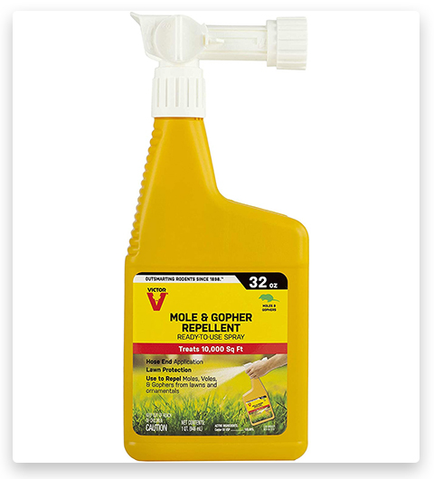 Victor - Spray répulsif pour taupes et spermophiles.