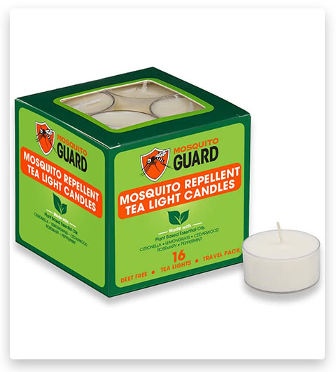 Mosquito Guard Repellent Tea Light Candles