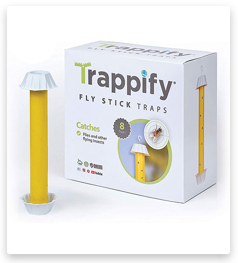 Trappify Hanging Fly Stick Traps