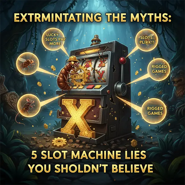 Per saperne di più sull'articolo Exterminating the Myths: 5 Slot Machine Lies You Shouldn’t Believe